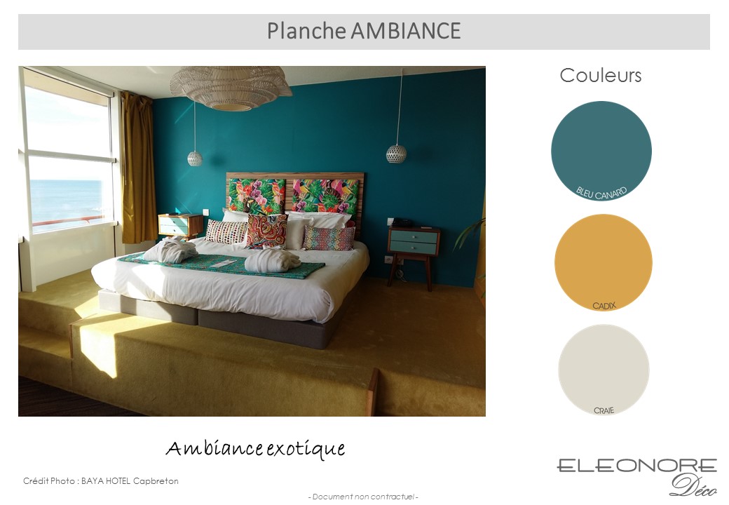 planche-ambiance-bleu-canard-jaune-cadix-baya-hotel