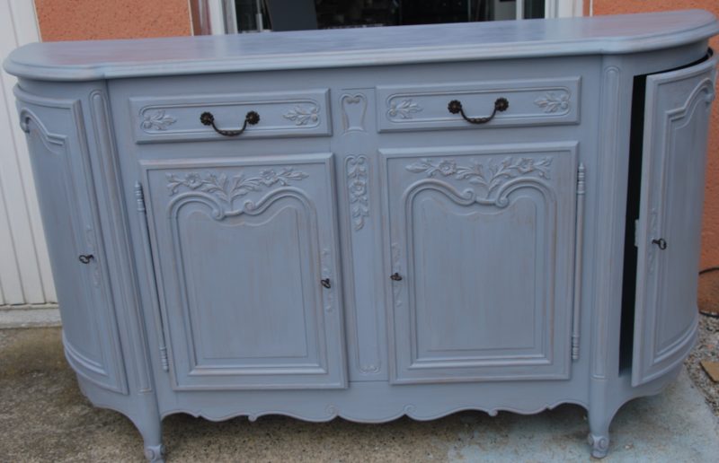 enfilade gris bleu