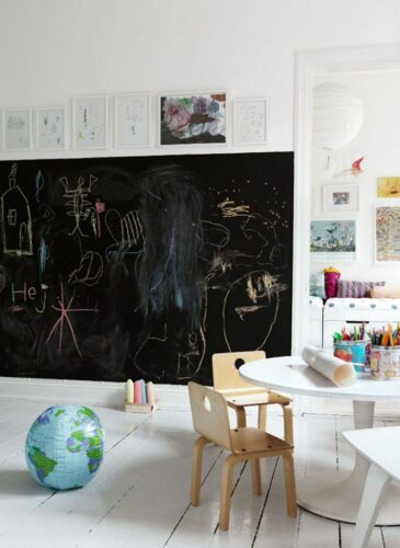 tableau-ardoise-chambre-enfant-mur-expression