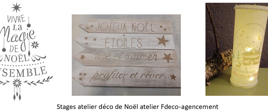 Créations artisanales pour Noël